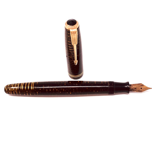 Parker vacumatic brown pearl - vacumatic,